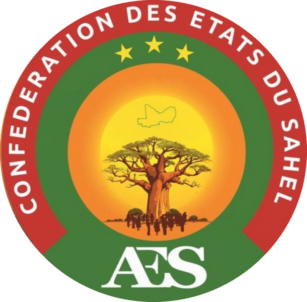 Emblème de la Confédération des États du Sahel (AES)